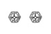 A036-45108: EARRING JACKETS .08 TW (FOR 0.50-1.00 CT TW STUDS)