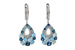 A223-71526: EARR 4.01 BLUE TOPAZ 4.24 TGW