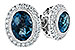 A225-46926: EARR 1.76 LONDON BLUE TOPAZ 2.01 TGW