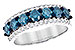 A225-48780: LDS WED RG 1.26 BLUE DIAS 1.70 TGW