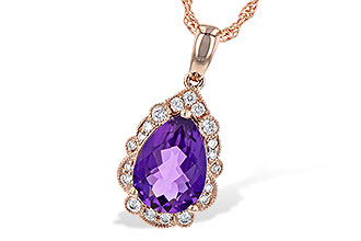 A226-44208: NECKLACE 1.53 AMETHYST 1.68 TGW