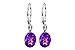 A226-45099: EARR 2.85 TW AMETHYST 2.90 TGW (9x7MM AMY)