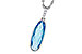 A309-12426: NECK 1.90 BLUE TOPAZ 1.93 TGW