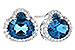 A309-16035: EARR 2.60 TW LONDON BLUE TOPAZ 2.81 TGW