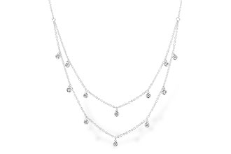 A310-01535: NECKLACE .22 TW (18 INCHES)