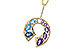 A310-95144: NECKLACE 1.77 SEMI-PREC (AMY & BT) 1.90 TGW