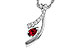 A310-96917: NECKLACE .21 RUBY .38 TGW (5x3 RUBY)