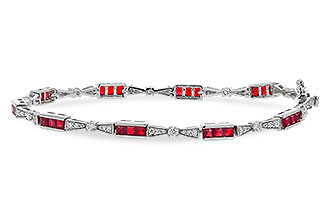 A310-96953: BRACELET 2.05 RUBY 2.70 TGW (7")