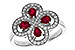 A310-96962: LDS RG .68 TW RUBY .96 TGW