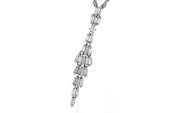 A310-96971: NECKLACE .33 BAG .35 TW