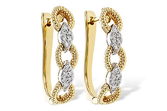 A310-98735: EARRINGS .20 TW
