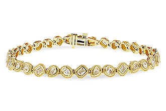 A310-98799: BRACELET 2.15 TW FANCY CUT DIAMONDS