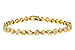 A310-98799: BRACELET 2.15 TW FANCY CUT DIAMONDS