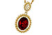 A311-82408: NECKLACE 2.10 GARNET 2.12 TGW (9x7MM GAR)