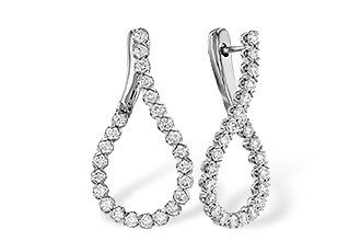 A311-82417: EARRINGS 1.50 TW