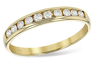 B129-15162: LDS WED RG .25 TW (10 STONES)