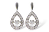 B224-56917: EARRINGS .59 TW