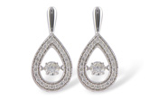 B224-56917: EARRINGS .59 TW