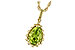 B225-49717: NECKLACE 1.30 CT PERIDOT