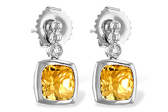 B225-50589: EARR 1.66 CITRINE 1.70 TGW