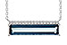 B226-42417: NECK 2.70 LONDON BLUE TOPAZ 2.80 TW