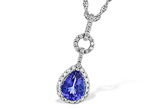 B226-43280: NECK .95 TANZANITE 1.14 TGW