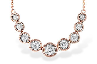 B226-43317: NECKLACE .50 TW