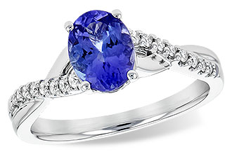 B226-43353: LDS RG 1.20 TANZANITE 1.35 TGW