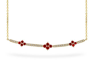 B309-12389: NECK .38 RUBY .49 TGW