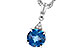 B310-05126: NECK 1.60 LONDON BLUE TOPAZ 1.61 TGW (7MM RD)