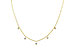 B310-07871: NECKLACE .19 TW (18")