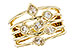 B310-07908: LDS DIA RG .50 TW FANCY CUT DIAMONDS