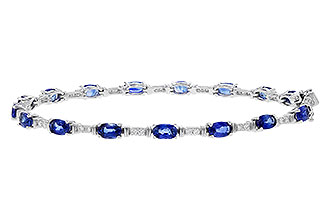 B310-93362: BRACELET 4.92 SAPPHIRE 5.24 TGW (7")