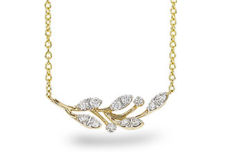 B310-94189: NECKLACE .32 TW (18")