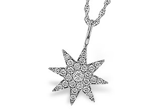 B310-97862: NECKLACE .48 TW