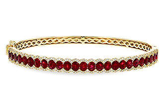 B310-98735: BANGLE 5.04 TW RUBY 5.60 TGW
