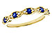 B310-99662: LDS WED RG .29 TW SAPP .35 TGW