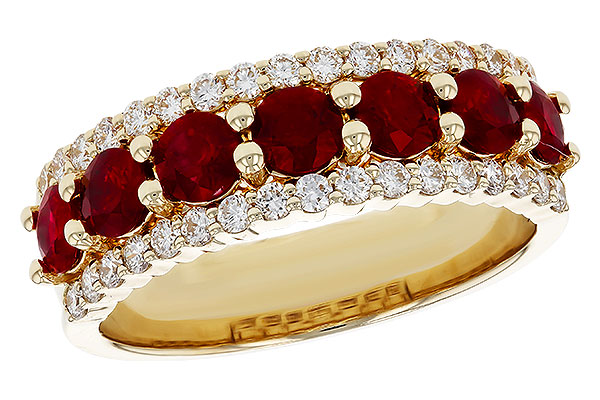 B311-82408: K224-57898 W/RUBY 1.26 TW RUBY 1.70 TGW