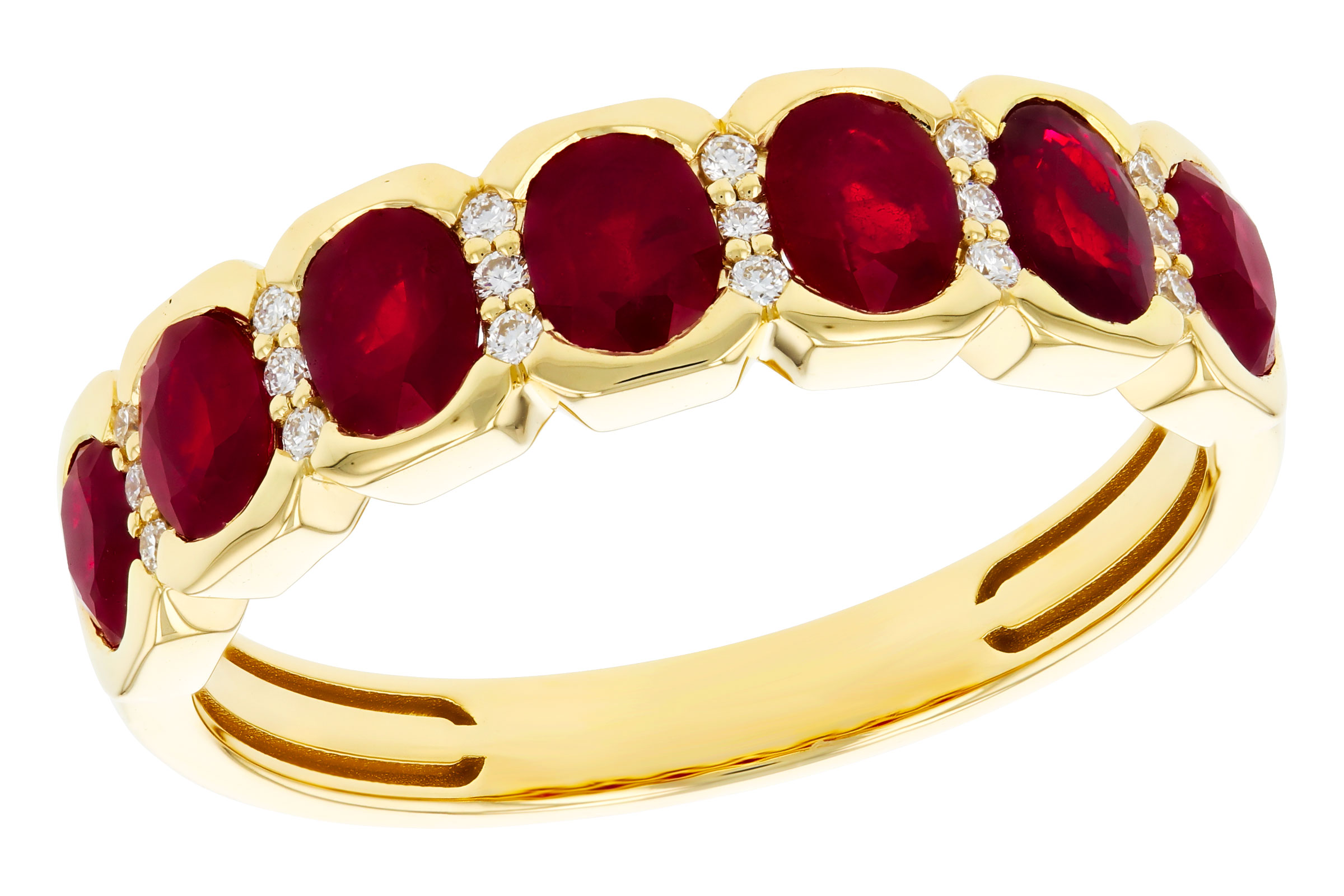 B311-84271: LDS WED RG 1.45 TW RUBY 1.52 TGW