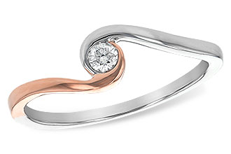 C226-42426: E225-50562 W/ ROSE GOLD TRIM .07 BR