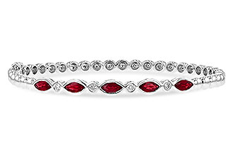 C226-44235: BANGLE 1.50 RUBY 1.63 TGW