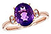 C226-45098: LDS RG 2.10 AMETHYST 2.16 TGW (10x8MM AMY)