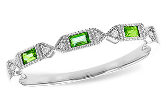 C310-00571: LDS WED RG .10 EMERALD .12 TGW