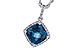 C310-04226: NECK 1.09 LONDON BLUE TOPAZ 1.20 TGW