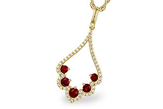 C310-08780: NECK .34 RUBY .53 TGW