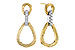 C310-92398: EARRINGS .07 TW