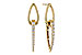 C310-92426: EARRINGS .75 TW