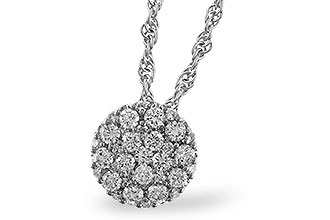 C310-94189: NECKLACE .25 TW
