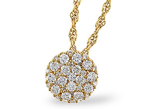 C310-94189: NECKLACE .25 TW