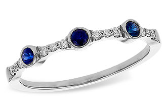 C310-94226: LDS WED RG .16 SAPPHIRE .25 TGW